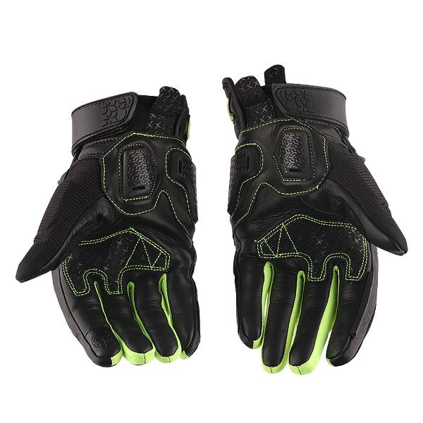 Axor Viper Riding Gloves (Black-Neon Green)