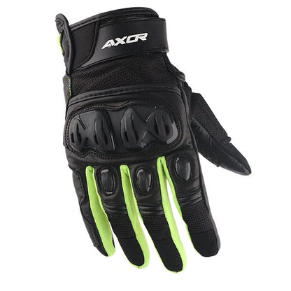 Axor Viper Riding Gloves (Black-Neon Green)