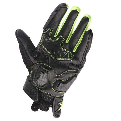Axor Viper Riding Gloves (Black-Neon Green)