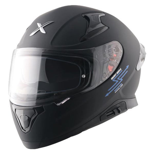 Axor X Altor Apex Smart Bluetooth Helmet- (Dull Black)