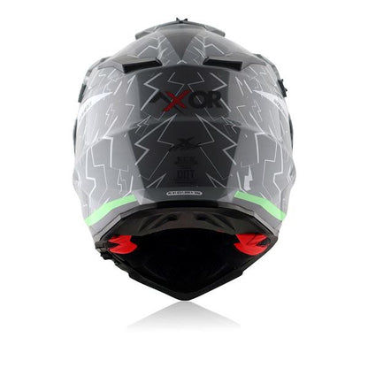 Axor-X-Cross Flash Dual Visor (Cool Grey Green)-7652204191