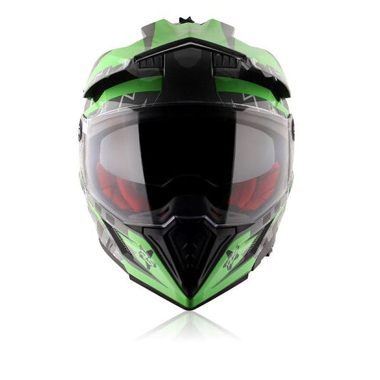 Axor-X-Cross Flash Dual Visor (Cool Grey Green)-7652204191