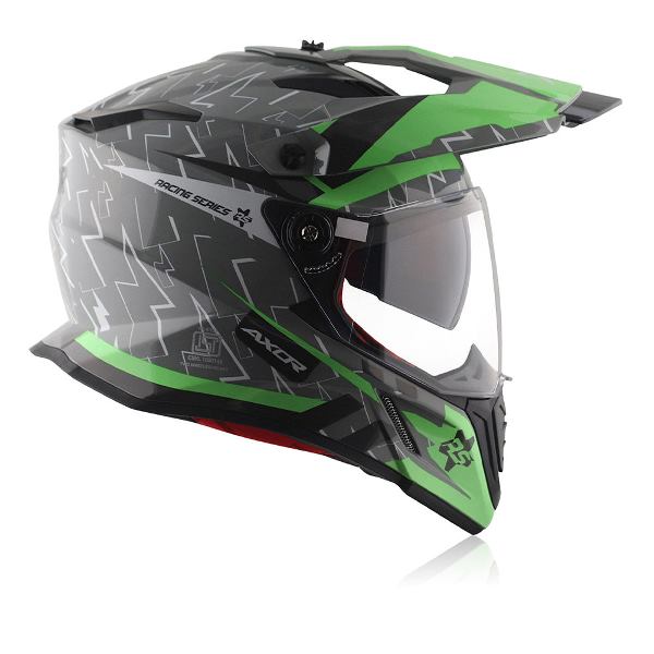 Axor-X-Cross Flash Dual Visor (Cool Grey Green)-7652204191