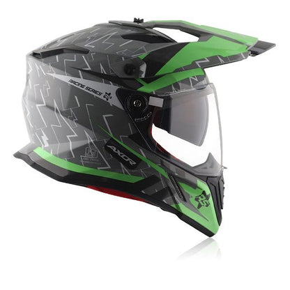 Axor-X-Cross Flash Dual Visor (Cool Grey Green)-7652204191