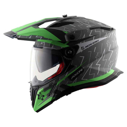 Axor-X-Cross Flash Dual Visor (Dull Cool Grey Green)