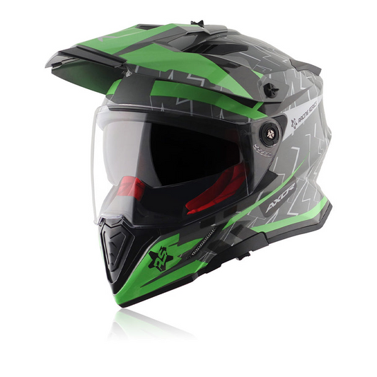 Axor-X-Cross Flash Dual Visor (Cool Grey Green)-7652204191