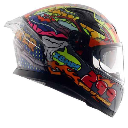 Axor XBHP Speed of Thought Helmet (Neon Yellow Blue)