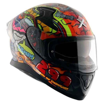 Axor XBHP Speed of Thought Helmet (Neon Yellow Blue)