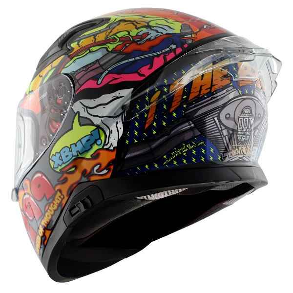 Axor XBHP Speed of Thought Helmet (Neon Yellow Blue)