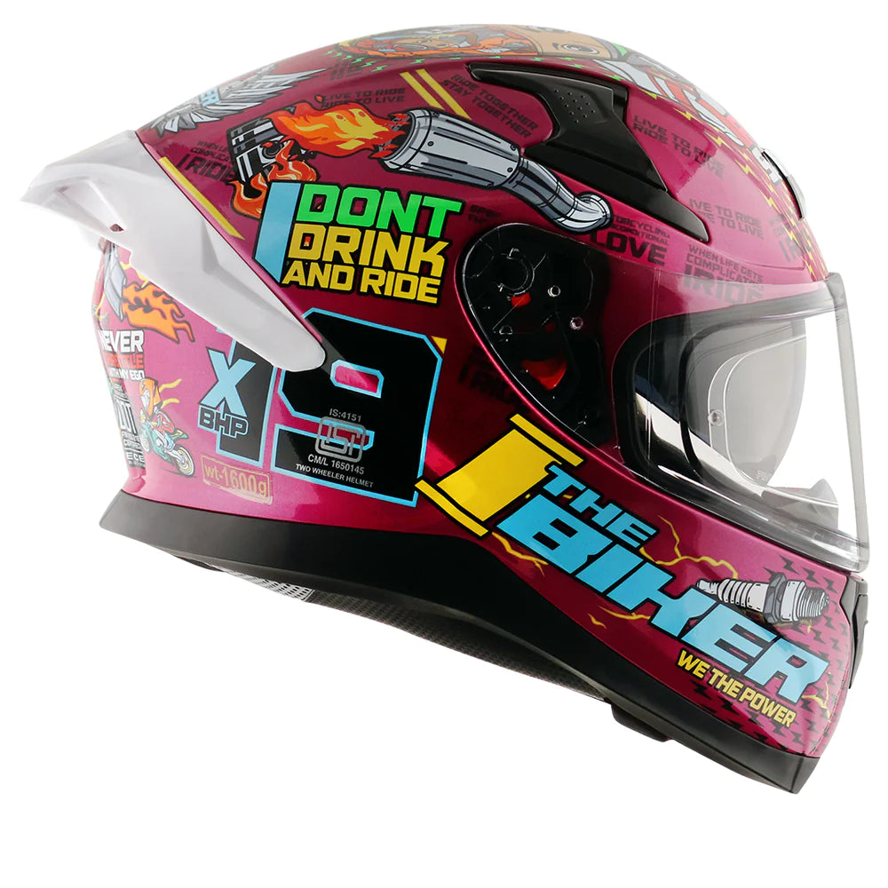 Axor XBHP #TheNineteen Pink White Helmet
