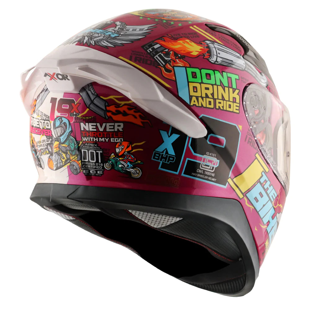 Axor XBHP #TheNineteen Pink White Helmet