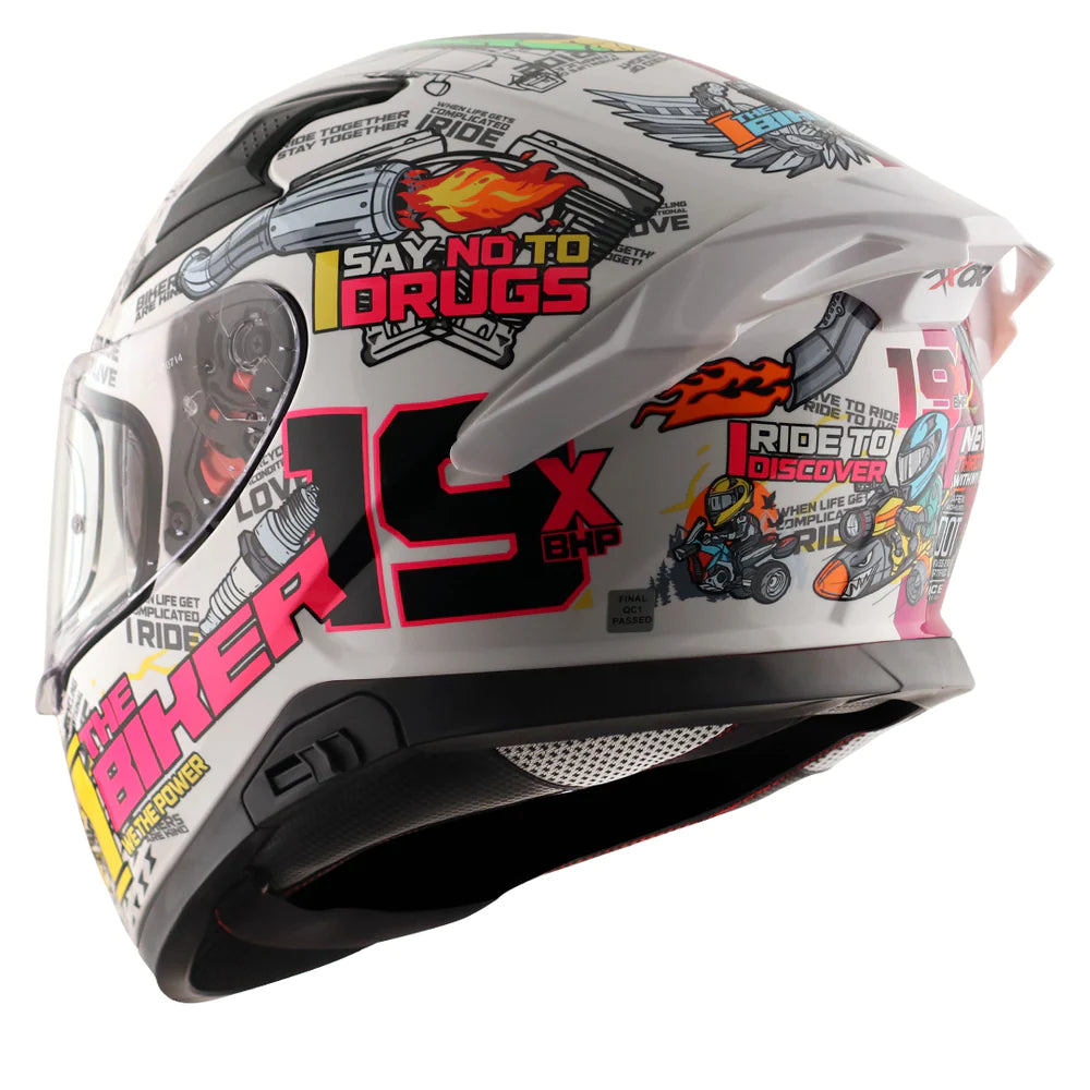 Axor XBHP #TheNineteen Pink White Helmet