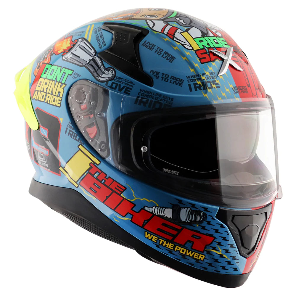 Axor XBHP #Thenineteen Blue Red Helmet