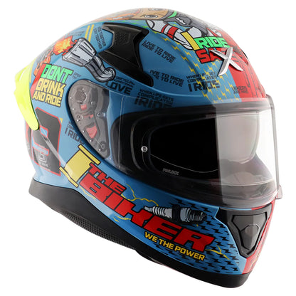 Axor XBHP #Thenineteen Blue Red Helmet