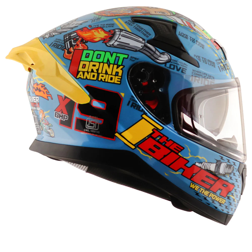 Axor XBHP #Thenineteen Blue Red Helmet