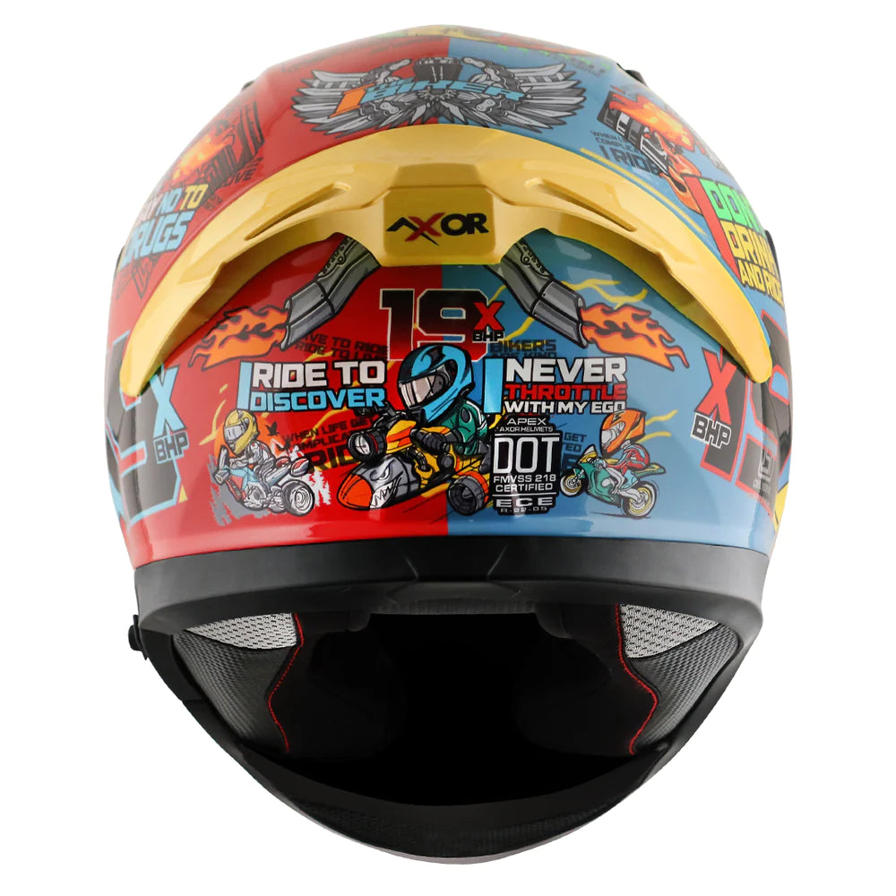 Axor XBHP #Thenineteen Blue Red Helmet