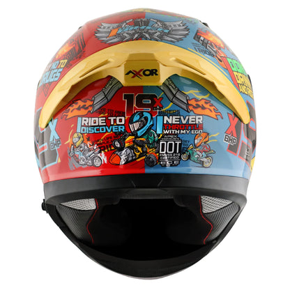 Axor XBHP #Thenineteen Blue Red Helmet