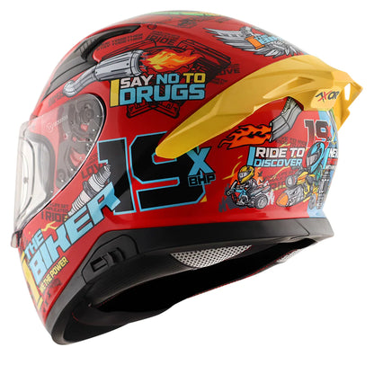 Axor XBHP #Thenineteen Blue Red Helmet