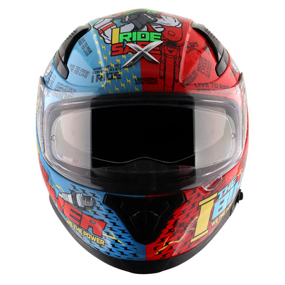 Axor XBHP #Thenineteen Blue Red Helmet
