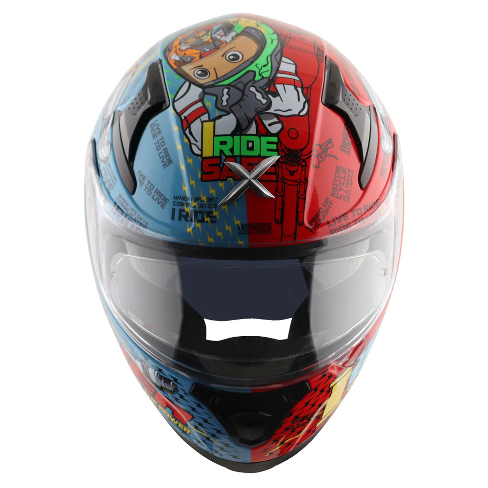 Axor XBHP #Thenineteen Blue Red Helmet