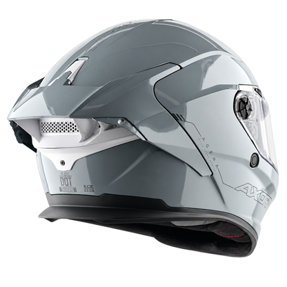 Axor Agera Full Face Nardo Grey Helmet With Spoiler
