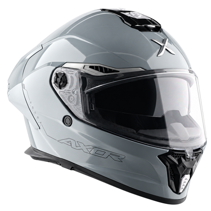 Axor Agera Full Face Nardo Grey Helmet With Spoiler