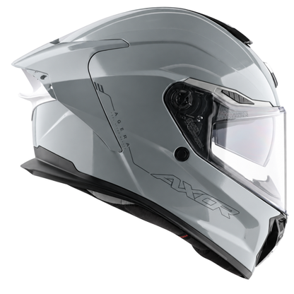 Axor Agera Full Face Nardo Grey Helmet With Spoiler