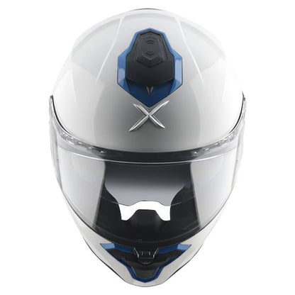 Axor Brutale Corsa Dual Spoiler Helmet-White Blue