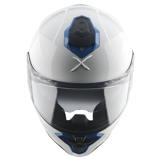 Axor Brutale Corsa Dual Spoiler Helmet-White Blue