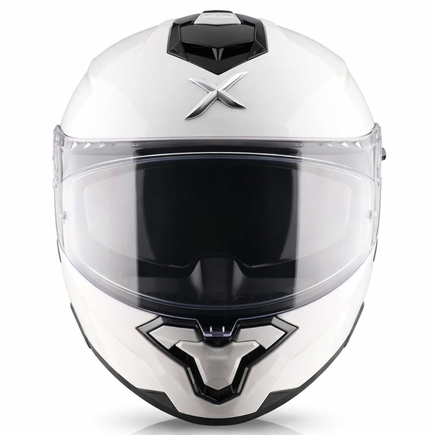 Axor Brutale Solid Colors Dual Spoiler Helmet (White)