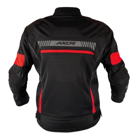 AXOR CRUISE 2 Riding Jacket - Black Red