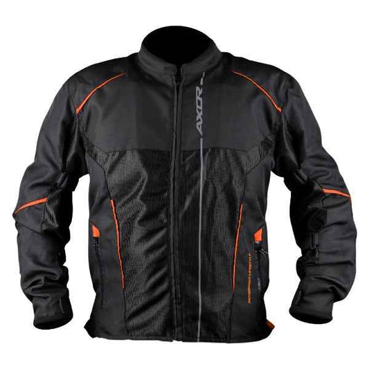 Axor Drift Riding Jacket Black-Orange