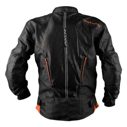 Axor Drift Riding Jacket Black-Orange