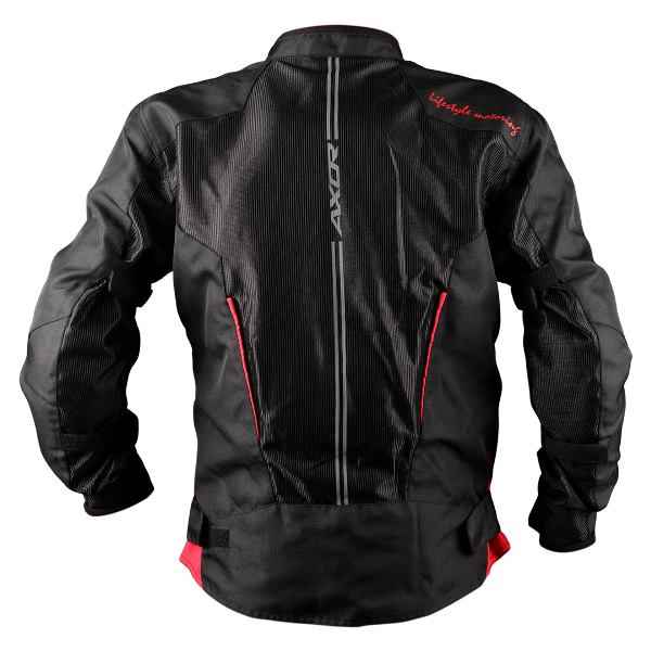 Axor Drift Riding Jacket Black-Red