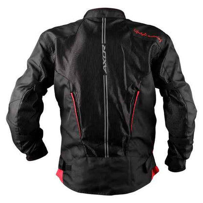 Axor Drift Riding Jacket Black-Red