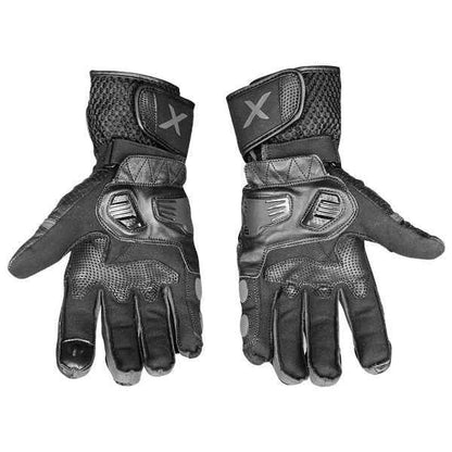 Axor Gator Riding Gloves Black Grey