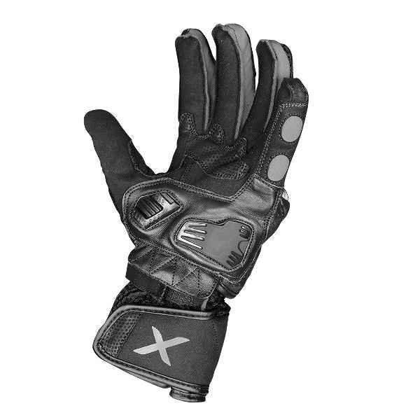Axor Gator Riding Gloves Black Grey