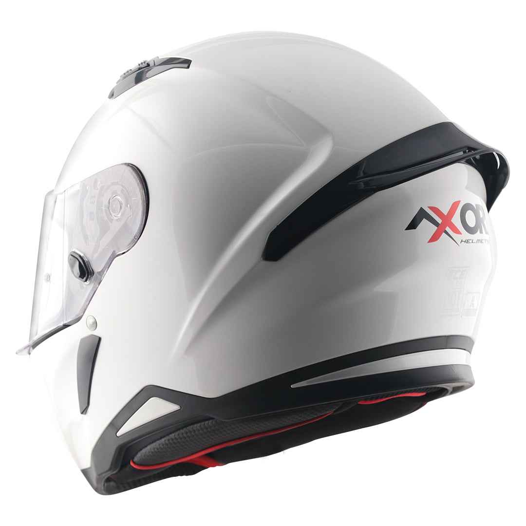 Axor Hunter Solid Colors Helmet - Pearl White