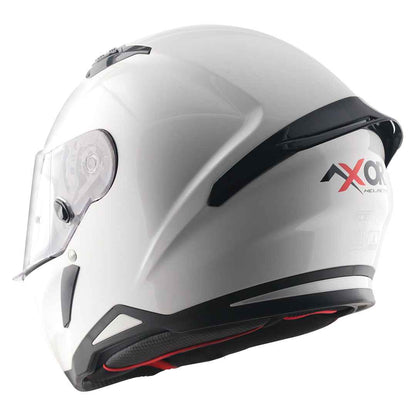 Axor Hunter Solid Colors Helmet - Pearl White