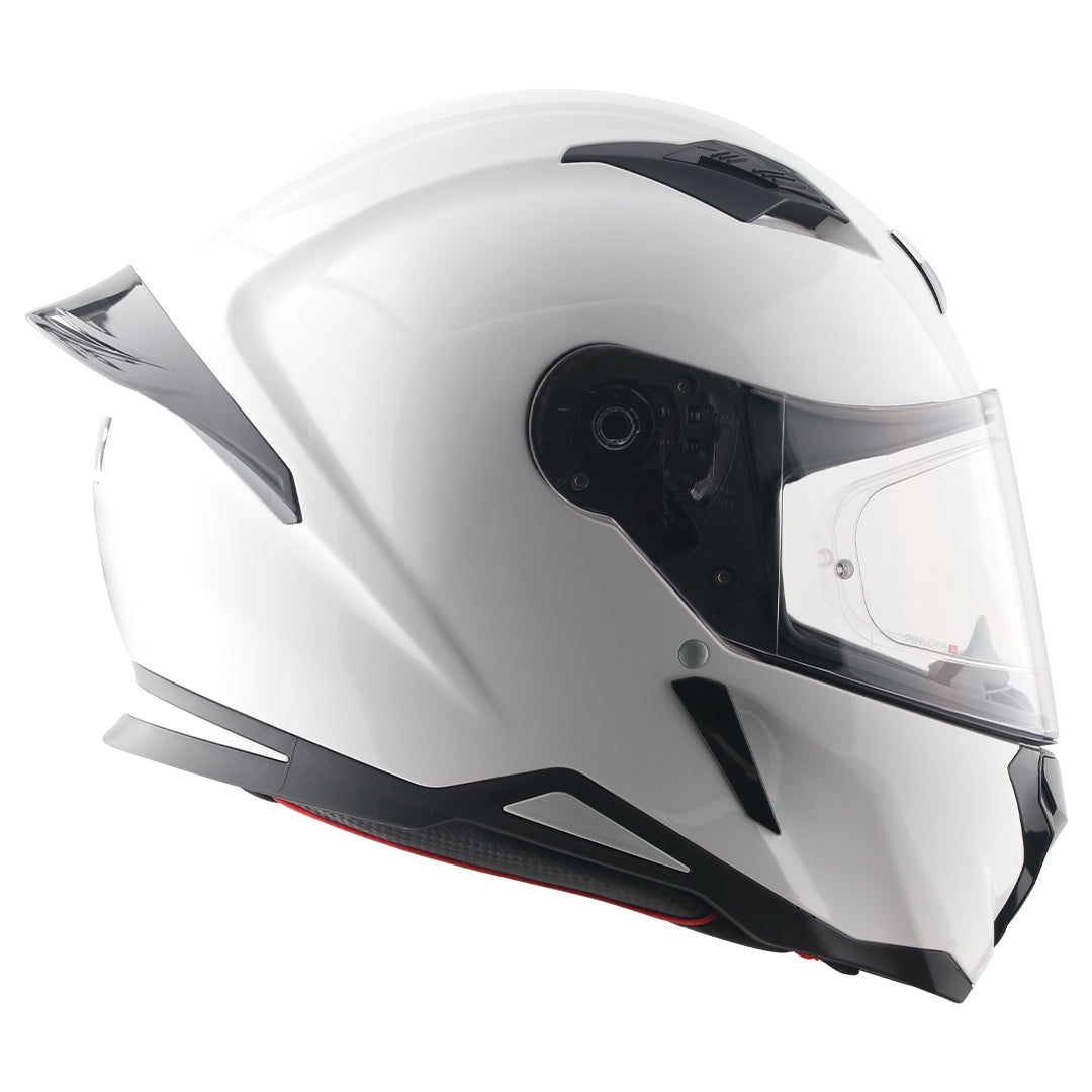Axor Hunter Solid Colors Helmet - Pearl White