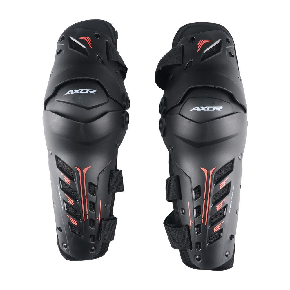 Axor Impact-X Knee Guard (Black-Red)