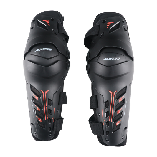 Axor Impact-X Knee Guard (Black-Red)