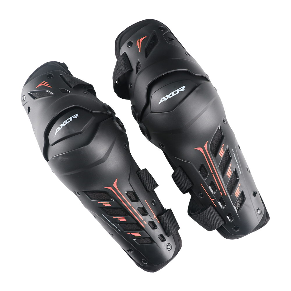 Axor Impact-X Knee Guard (Black-Red)