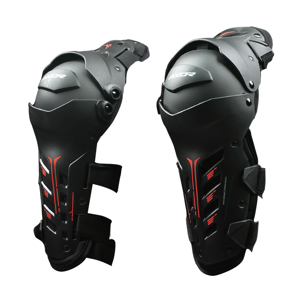 Axor Impact-X Knee Guard (Black-Red)