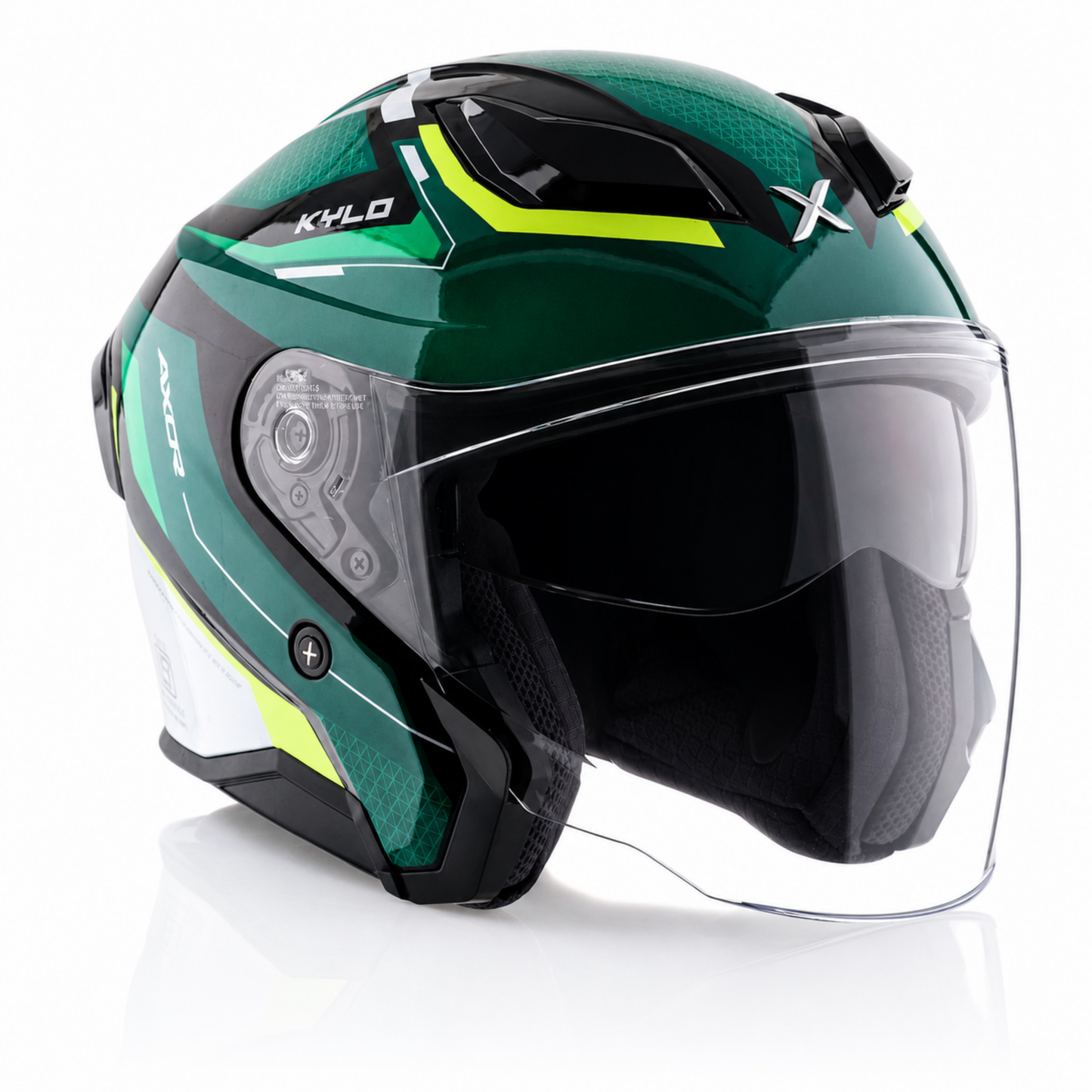 Axor Kylo Bliss Helmet - Green Neon Yellow