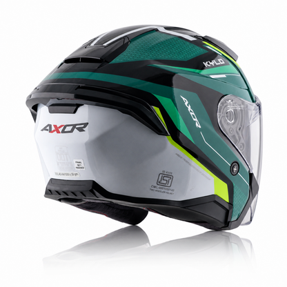 Axor Kylo Bliss Helmet - Green Neon Yellow