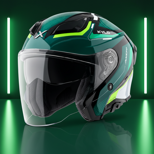 Axor Kylo Bliss Helmet - Green Neon Yellow