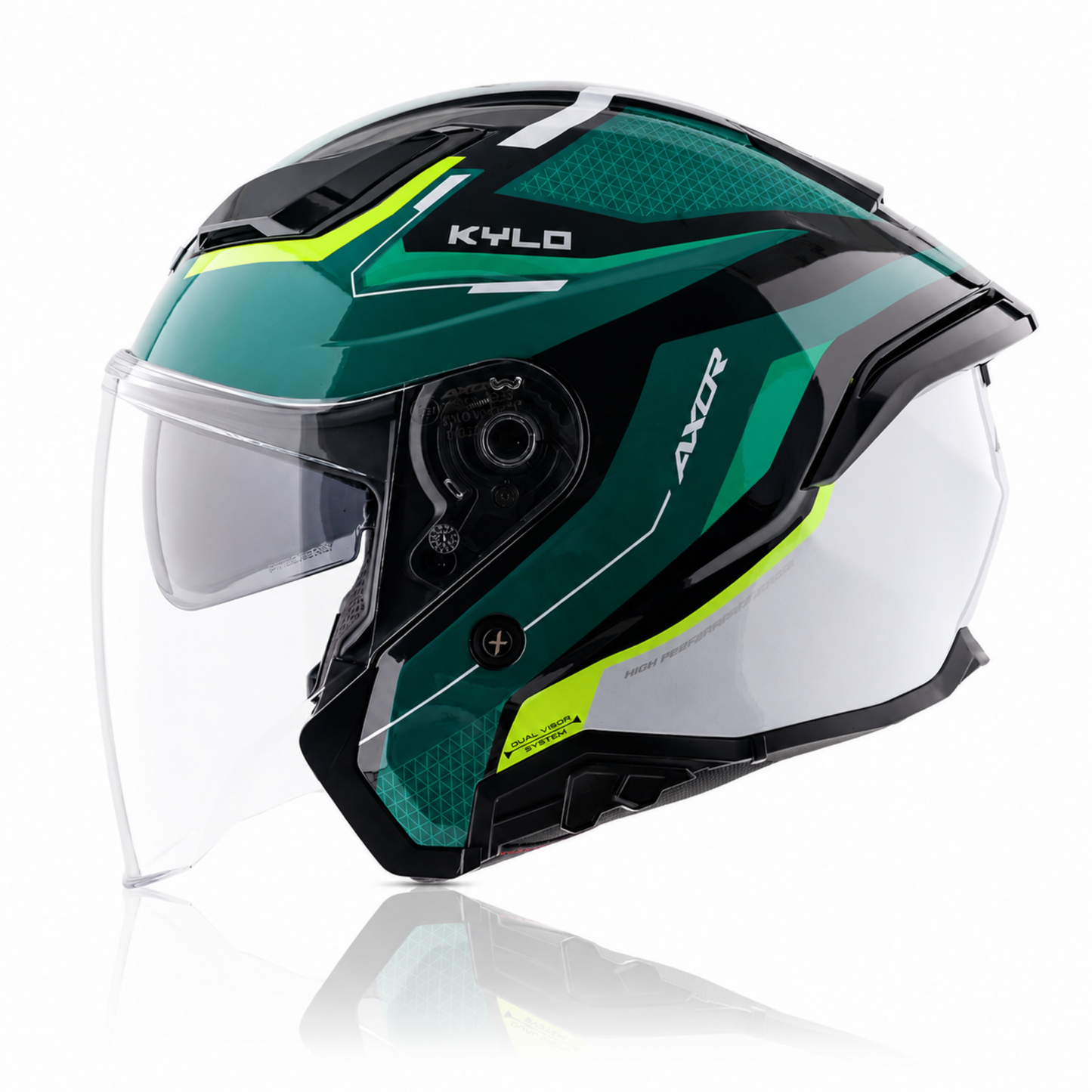 Axor Kylo Bliss Helmet - Green Neon Yellow