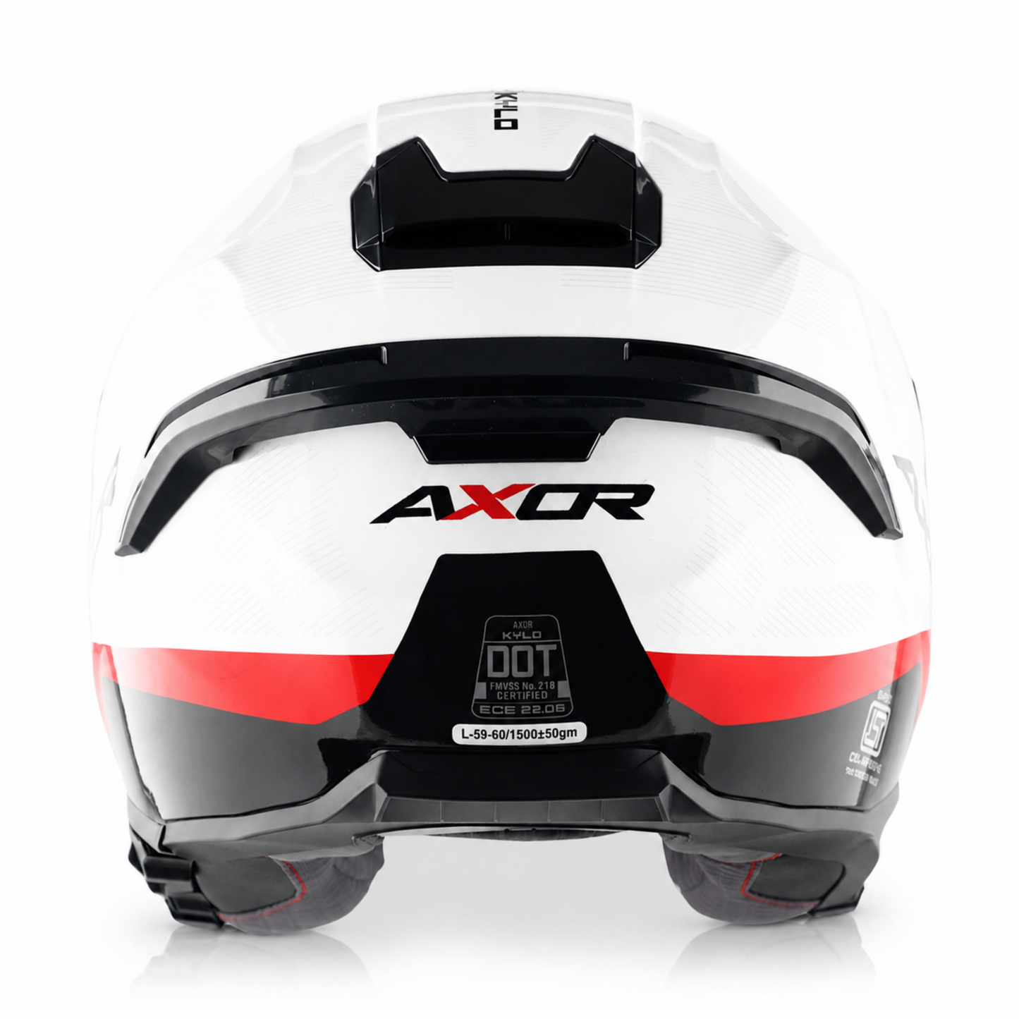 Axor Kylo Ray Helmet - White Red