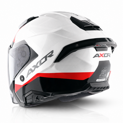Axor Kylo Ray Helmet - White Red